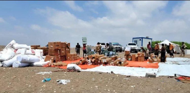 الحملة الأمنية المشتركة برأس العارة تضبط قاربا يحمل معدات طائرات مسيرة وأجهزة مراقبة وتجسس حـوثية