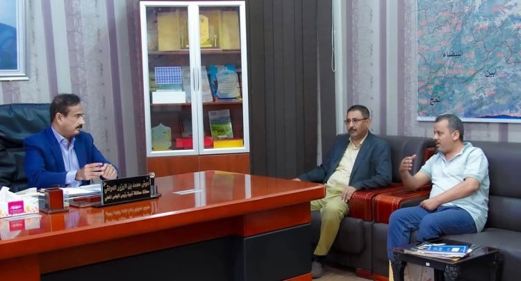 محافظ شبوة يرحب بتوجه شركة تهامة التجارية للتواجد والاستثمار في المحافظة