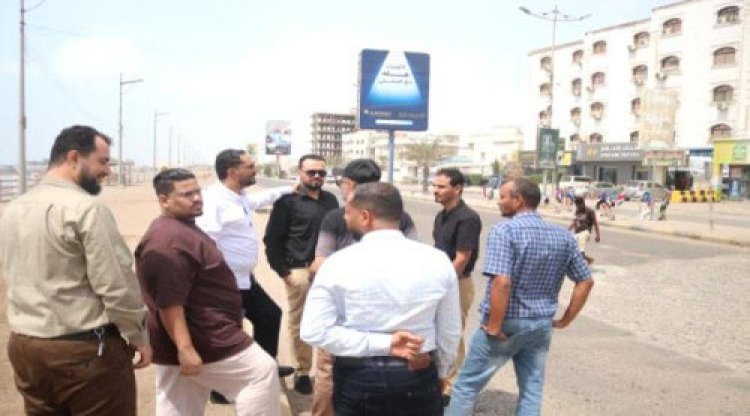 عدن: تسليم مشروع ترميم كورنيش “المحافظ” للجهة المنفذة