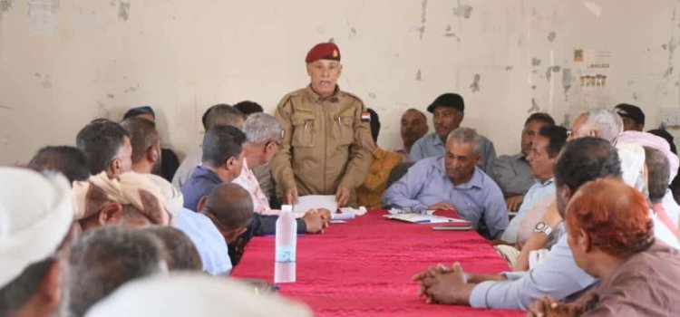 انتقالي الضالع يناقش مع قطاع التربية والنقابة العمالية دورهم في إحياء ذكرى ثورة 14 أكتوبر