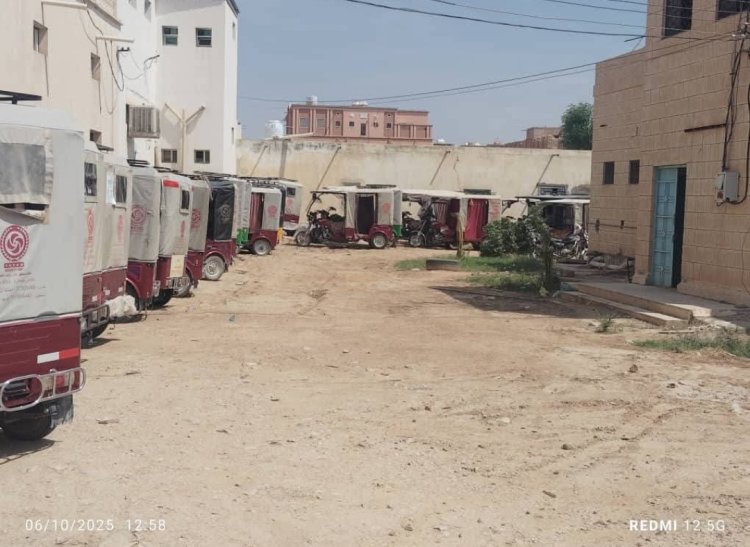 شرطة السير بمديرية تريم تنفذ حملة مرورية بضبط 40 تكتك مخالف لقواعد المرور