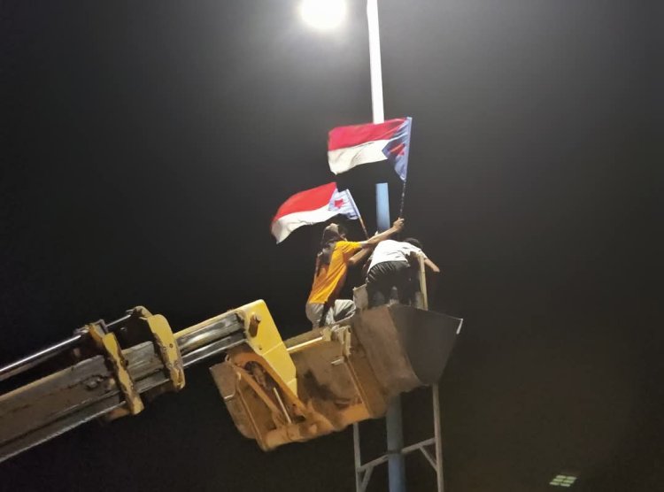 انتقالي شبوة يطلق حملة رفع العلم الوطني الجنوبي بمناسبة الذكرى 62 لثورة 14 اكتوبر