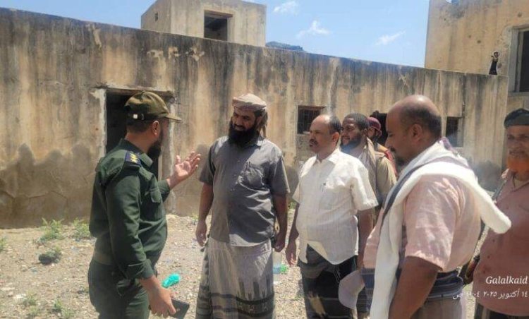 انطلاق أعمال المسح الميداني لترميم مركز شرطة المسيمير بدعم إماراتي