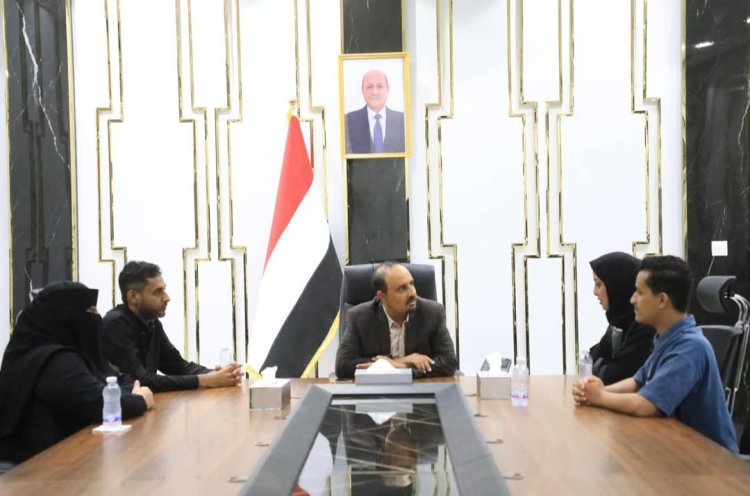 محافظ حضرموت يبحث مع ممثلة مؤسسة "فريدريش إيبرت" الألمانية برامج بناء قدرات الشباب وتعزيز خطاب المحبة والسلام
