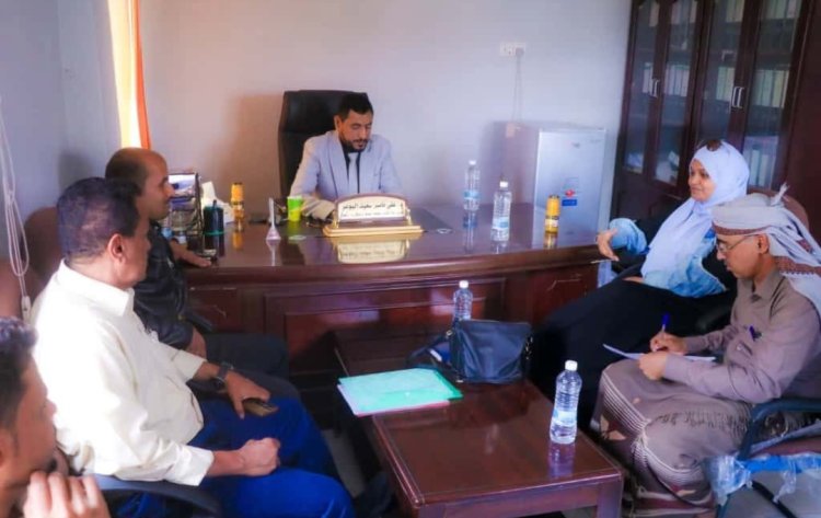 الوكيل لمروق يبحث مع وفد وزارة الصحة تطوير التعليم الصحي وتأهيل الكوادر الطبية في إطار خطة وطنية للنهوض بالقطاع الصحي