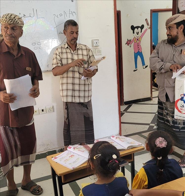 لجنة تقييم من مكتب التربية بلحج تنفذ نزولًا ميدانيًا إلى مدارس بيت التعلم الدولية