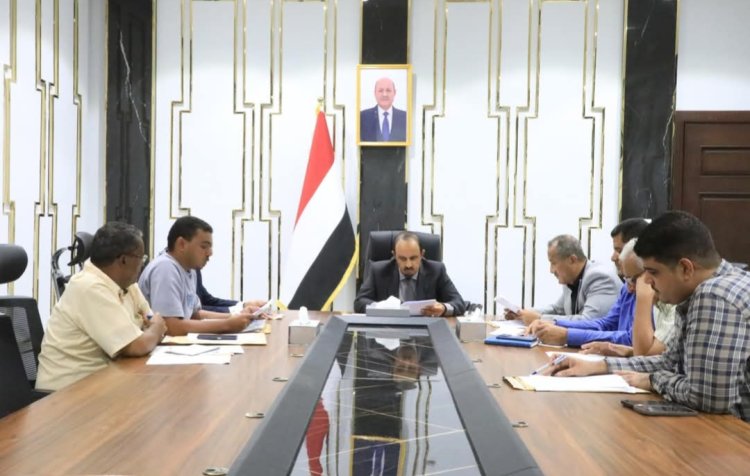 لجنة المناقصات الرئيسية تُقر المعالجات الهادفة لاستكمال مشروع محطة رفع المجاري بمدينة الشحر