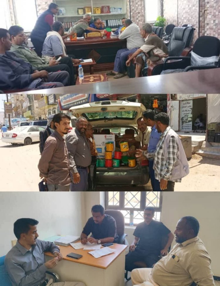 إدارة صحة البيئة بشبوة تنفذ حملة ميدانية لمكافحة الأغذية المخالفة والمواد الضارة بالصحة