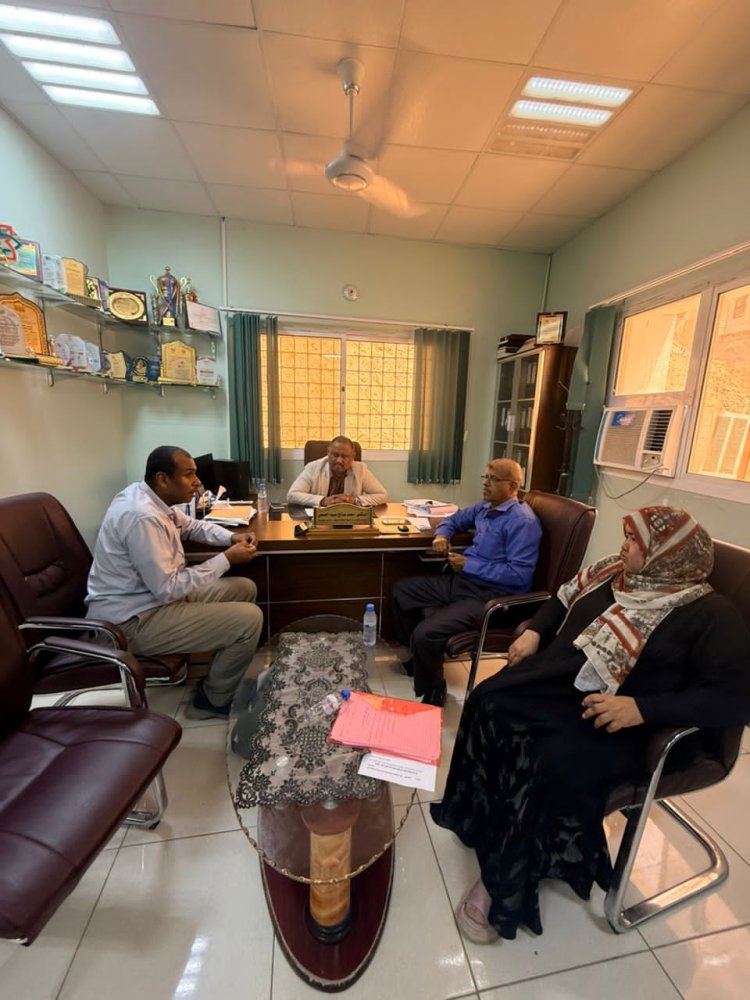 الجمحي يطلع على تحضيرات  اللقاء العلمي للرابطة الحضرمية للسكري بعنوان " الرفاهية في قلب رعاية مرضى السكري " بنوفمبر القادم بالمكلا