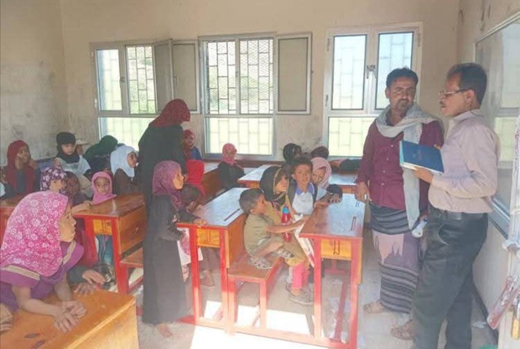 مدير تربية المسيمير يزور مدرسة الاندلس بالحجف