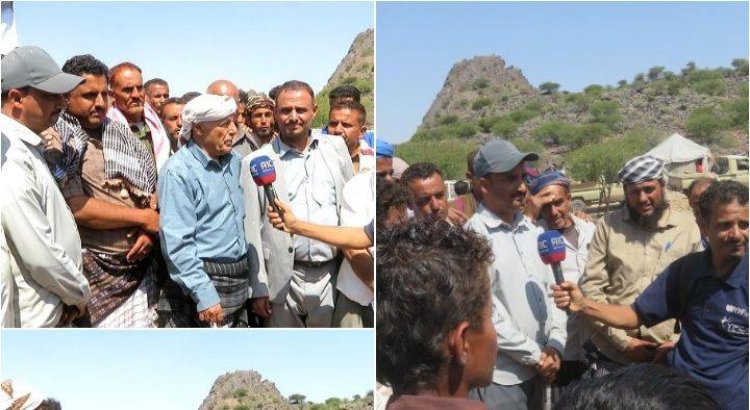 تدشين العمل في مشروع طريق “الحقل والجبل” بجهود مجتمعية ذاتية بالضالع