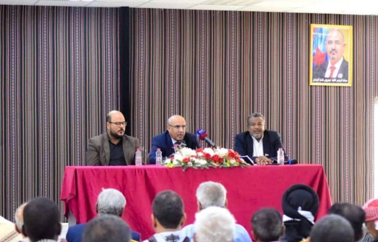 لدى لقائه أعضاء الجمعية الوطنية والمستشارين بالساحل.. الكثيري: حضرموت لن تُدار إلا بالشراكة