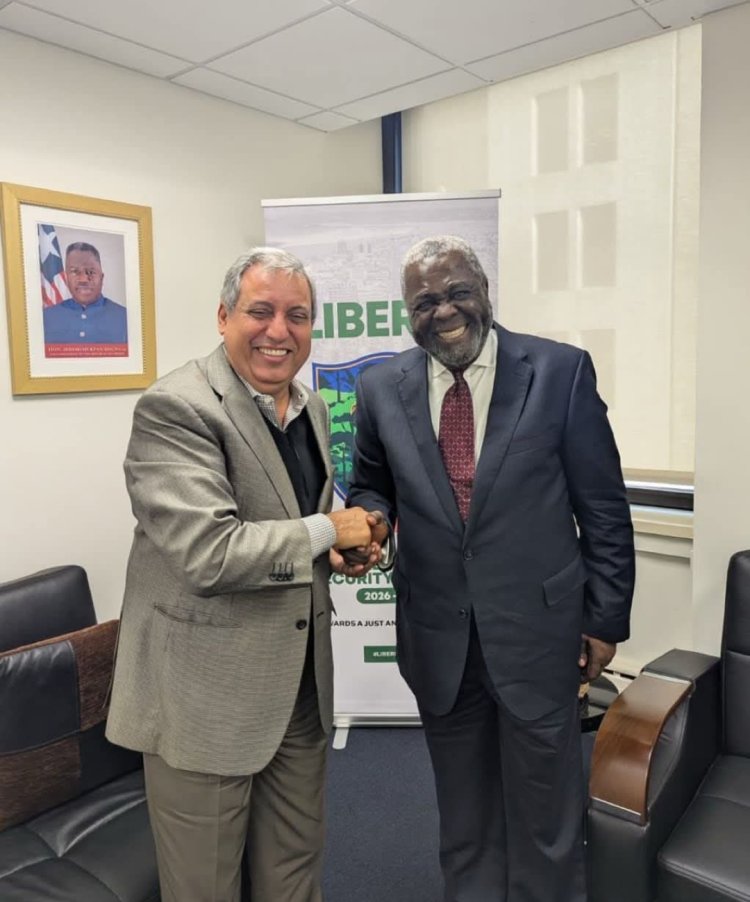 ممثل المجلس الانتقالي الجنوبي في نيويورك يلتقي المندوب الدائم لليبيريا لدى الأمم المتحدة