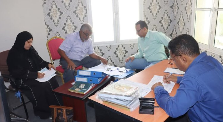 فريق التوجيه والرقابة الرئاسي يطلع على نشاط إدارة الإعلام والثقافة بتنفيذية انتقالي حضرموت