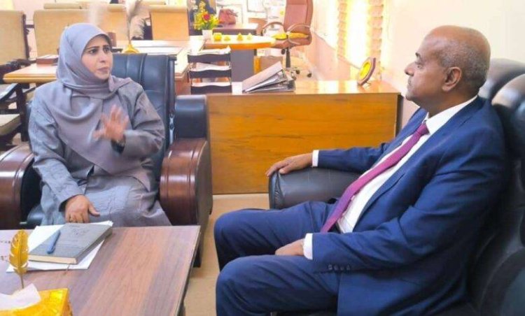 رئيس هيئة التعليم والشباب والرياضة يلتقي مدير مكتب التربية والتعليم بالعاصمة عدن