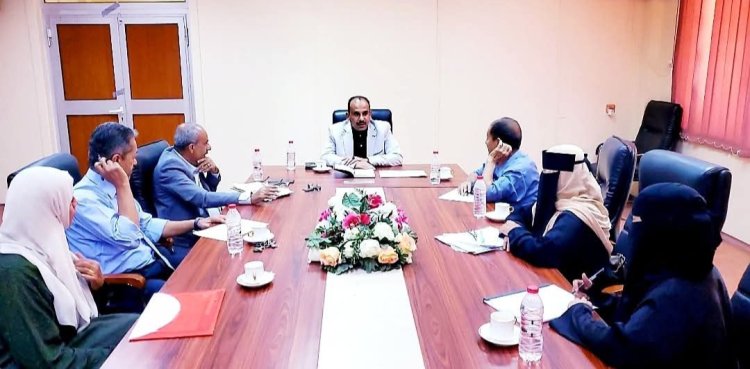 وكيل وزارة الزراعة والاسماك  القطيبي يبحث فرص التعاون مع اتحاد الجمعيات والمؤسسات الخيرية