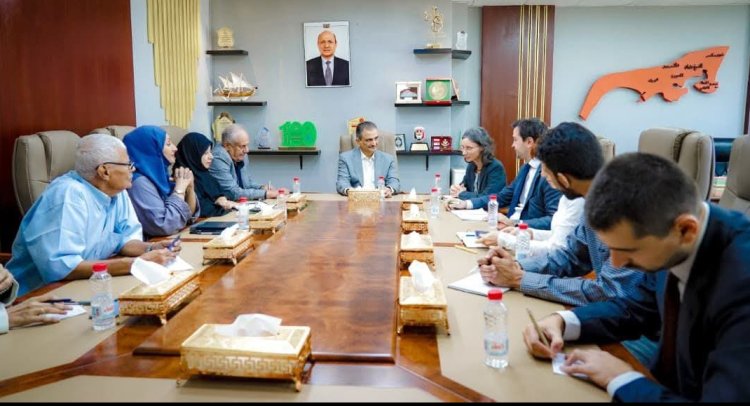 محافظ عدن يبحث مع السفيرة الفرنسية سُبل دعم المشاريع المستدامة والاستجابة لاحتياجات المجتمع المحلي