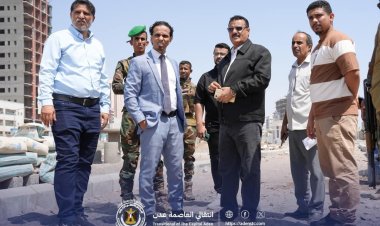 السقاف يزور مديرية المنصورة ويطّلع على المشاريع الخدمية والتنموية