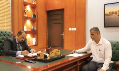 محافظ حضرموت يوجه بدراسة مشاريع تنموية في مديرية غيل باوزير والترتيب لاستلام مشروع الحاجز المائي بوادي (جَدْ)