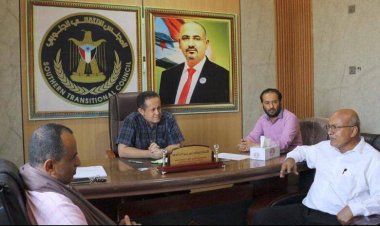 رئيس انتقالي لحج يلتقي هيئة الفكر والإرشاد الديني بالأمانة العامة