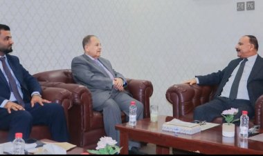 وزير النقل يستقبل رئيس هيئة الشؤون الخارجية والمغتربين في المجلس الانتقالي الجنوبي ونائبه