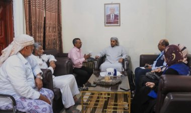 محافظ سقطرى يناقش مع وفد منظمة الصحة العالمية جهود القضاء على الملاريا