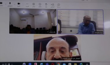 الأمين العام يناقش تعويم الناقلة مليحة الجانحة في ميناء نشطون