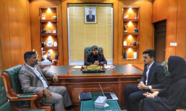 محافظ حضرموت يطلع على تحضيرات مؤسسة حضرموت للثقافة للبدء بمشروع المساحة الإبداعية "منطقة الفنون"