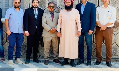 المقدم الجعدني يستقبل وفدا رفيعا في مركز علاج الإدمان بالعاصمة عدن