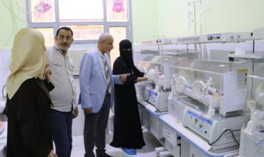 الوكيل الشبحي يدشن المخيم الطبي المجاني لمرضى السكر والضغط في مركز دوائي بالعاصمة عدن