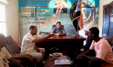 رئيس انتقالي حضرموت يلتقي رئيس اتحاد الملاكمة بالمحافظة