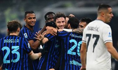 إنتر ميلان يضرب لاتسيو بثنائية ويقفز لصدارة الدوري الإيطالي