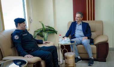 المحافظ لملس يبحث مع رئيس جهاز مكافحة الإرهاب سبل تعزيز الأمن والاستقرار