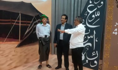 الوكيل الخليفي يطلع على استكمال التحضيرات لانطلاق مهرجان شاعر شبوة الرابع.