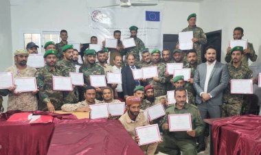 الضالع تشهد اختتام الدورة التدريبية الخاصة في المعايير الإنسانية الدولية