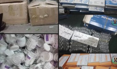 قوات الحزام الأمني تضبط شحنة أدوية مهربة في نقطة مصنع الحديد غرب عدن