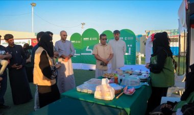 بازار تسويقي لمنتجات المستفيدات من مشاريع تحسين سبل العيش بالمكلا