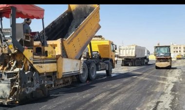 تواصل أعمال السفلته في ساحة جمرك شحن وبلوغ الإنجاز 71%