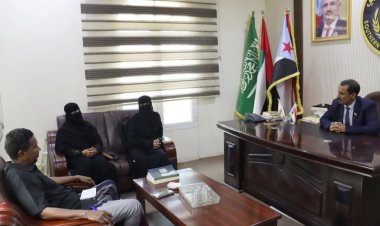 باتيس يلتقي مدير عام الإدارة العامة لتنمية المرأة بديوان محافظة حضرموت ويبحث برامج دعم المرأة