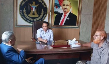 رئيس تنفيذية انتقالي لحج يطلع على جهود مكتب الزراعة والري بالمحافظة