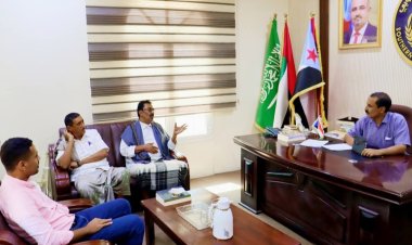 باتيس يطلع على الأوضاع العامة بمديرية الريدة وقصيعر