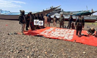 الحملة الأمنية بالمضاربة ورأس العارة تضبط قارباً يحمل 600 ألف قرص كبتاجون