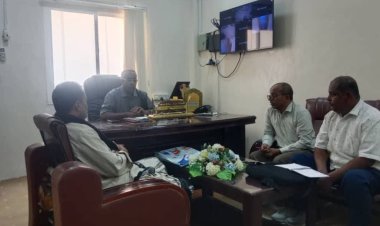 مكتب الصحة بالمهرة يناقش إعداد الموازنة العامة للقطاع الصحي