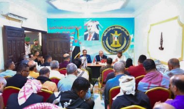 الكثيري يترأس لقاءً موسعًا بقيادات انتقالي حضرموت للتحضير لفعالية سيئون الكبرى