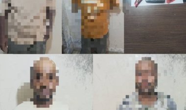 إدارة مكافحة المخدرات بالمهرة تلقي القبض على أربعة مروّجين للمواد الممنوعة في الغيضة