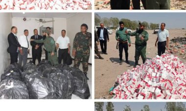 نيابة استئناف جنوب عدن تُتلف 18 ألف شريط من مادة "البرجبالين" المخدّرة