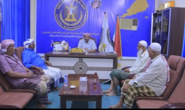 رئيس تنفيذية انتقالي وادي وصحراء حضرموت يلتقي الشيخ بخضر ويؤكد دعمه لفعالية 30 نوفمبر