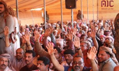 وفود القبائل تهنئ خالد الكثيري بانتخابه رئيسا لحلف حضرموت