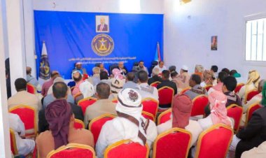 الكثيري يعقد لقاءً بأعضاء الجمعية الوطنية والمستشارين في وادي وصحراء حضرموت