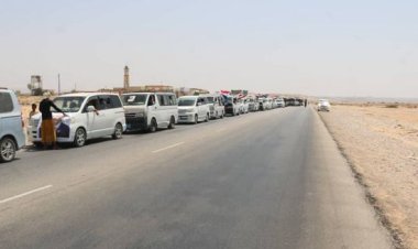 موكب مهيب يزحف من الديس الشرقية لسيئون احتفالا بذكرى استقلال الجنوب